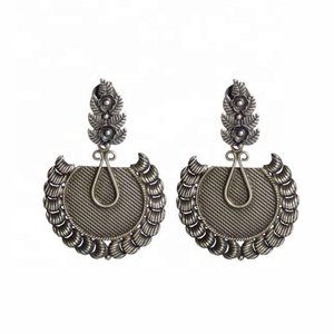 Boucles d'oreilles en argent Sterling 925 de haute qualité pour femmes plaqué or bijoux religieux cadeau parfait pour les fêtes - Product Image 1