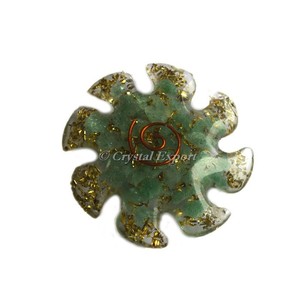 Green Aventurine Sun Orgone Cab - Product Image 1