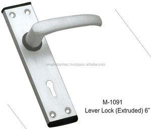 OMG Industries การออกแบบที่ทันสมัยมือจับประตูอลูมิเนียมสำเร็จซาตินเฟอร์นิเจอร์ฮาร์ดแวร์และอุปกรณ์ประตู - Product Image 3