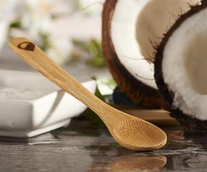 ชุดช้อนผสมทรงกลมขนาดเล็กทำด้วยมือช้อนวัดทำจากไม้มะพร้าวงานทำมือ - Product Image 2