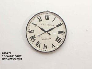 METAL <b>WALL</b> <b>CLOCK</b> / <b>CLOCK</b> <b>WALL</b> / DECORATIVE <b>WALL</b> <b>CLOCK</b> - Product Image 6