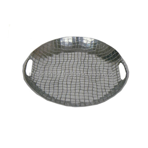 Gravé Plateaux de Service De Nourriture De Fête De Mariage Plat - Product Image 1