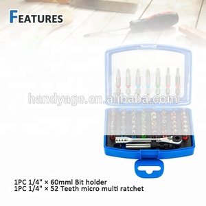 [Handy-Age]-ชุดไขควงหลายบิตขนาด57ชิ้น (HT1800-087) - Product Image 4