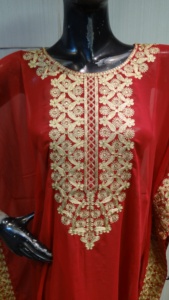 Caftán para Mujer Musulmana, Diseño de Farasha, Caftán Bordado de Diseñador, Diseño de Caftán Marroquí 2022 - Product Image 2
