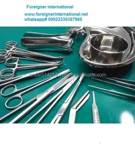 GYNE epizyotomi cerrahi aletler seti 20 adet yüksek kalite paslanmaz çelik