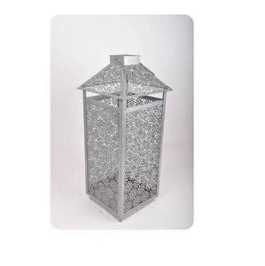 Lanternes décoratives tendance de haute qualité en métal galvanisé et en verre, utilisées pour les occasions d'anniversaire et de mariage - Product Image 1