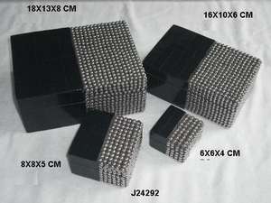 Caja de decoración para el hogar con mosaico de Metal de acero de arte popular moderno hecho a mano con patrón geométrico disponible en todos los tamaños para niñas y mujeres - Product Image 3