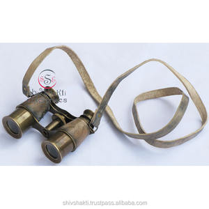 Binocular de Estilo Vintage para senderismo, Binocular náutico de latón antiguo, de diseño marino - Product Image 2