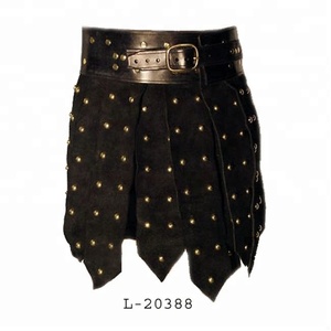Objets de collection, ceinture médiévale, armure en cuir - Product Image 1