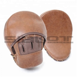 Grain Geniun Leather Focus pads Training made of PU leather Focus pads - Product Image 1