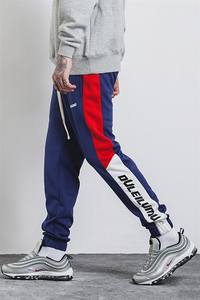 Survêtement Hip Hop élégant et personnalisé pour hommes Jogger du bas brodé avec poignets décoratifs fermeture élastique à la taille - Product Image 5