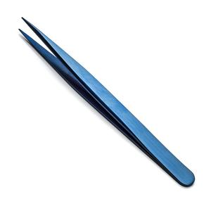 Instruments de soins de beauté salon Saloon pinces d'extension de faux cils couleur personnalisée meilleure qualité en acier inoxydable CE ISO PK - Product Image 2