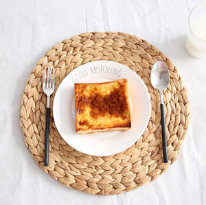 Napperon de jacinthe à eau, tissé à la main, accessoire de cuisine, fabrication artisanale, du Vietnam - Product Image 2