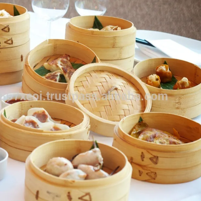 Vietnam Bamboo Steamer  Umweltfreundlicher Dampfgarer aus Bambus