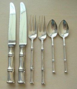 Restaurant <b>Cheap</b> Silver Flatware <b>Set</b> <b>Dinner</b> Spoons Forks and Knife Stainless Steel Cutlery Kitchen Product for Home Hotel - Product Image 6