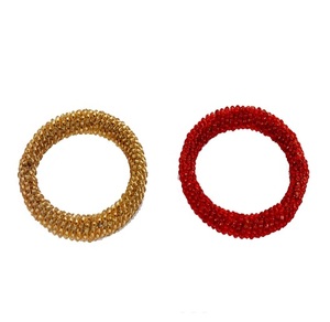 Anillo de servilletas de diseño con cuentas, varios colores, para mesa de fiesta de boda, restaurante decorativo y HOTEL - Product Image 3