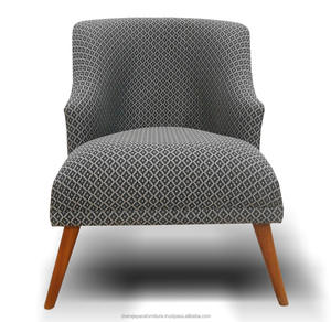 Mindi Wood Living Room <b>Chair</b> Furniture <b>Retro</b> Style - Product Image 1