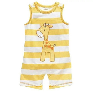 100% Cotton Summer Baby Boy Romper Top Quality - Product Image 1