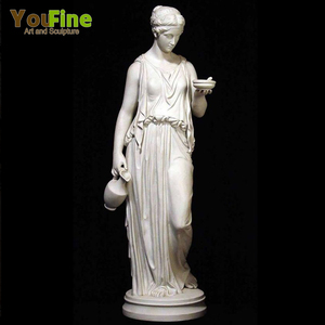 Statue en marbre d'extérieur, Statue de la mythologie lucreety teint - Product Image 6