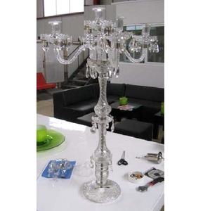 เชิงเทียนแก้วคริสตัลสำหรับตกแต่งโต๊ะจัดงานแต่งงานตกแต่งโรงแรมตกแต่งบ้าน - Product Image 1