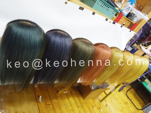 Haute qualité Rajasthan vert semi-permanent cheveux couleur poudre Triple raffiné inoffensif fabricant exportateur pour les marchés d'outre-mer - Product Image 2