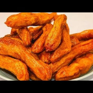 Banane séchée en cristal, collation, tranche de fruits complet, doux, pour les vacances - Product Image 1