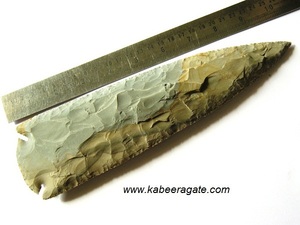 Gros Grandes pointes de flèches en agate pour pointes de flèches en pierres précieuses - Product Image 2