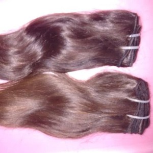 Extensiones de cabello humano natural a granel de calidad superior de South Indian Factory Temple Human Hairs. Cutícula alaigned pelos Remy indios - Product Image 3