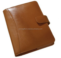 2022 dernière taille A5 Style d'affaires Quraan organisateur couverture en cuir PU cadeau en gros avec couture de selle pour une utilisation au bureau