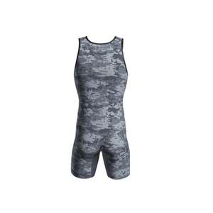Singlets en tissu de polyester 100% personnalisé imprimé par sublimation prix de gros Singlets élégants pour adultes - Product Image 3