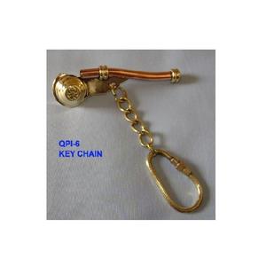 Porte-clés, chaîne en laiton antique - Product Image 3