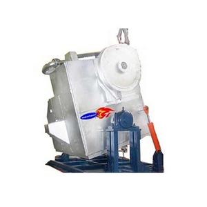 Indotherm เตาหลอมโลหะทองแดง2ตัน, ตัวเอียงไฮดรอลิกขับเคลื่อนน้ำมันทำงานอย่างต่อเนื่องเทคโนโลยีขั้นสูงเอาท์พุทสูง - Product Image 2