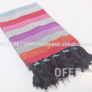 Jubilee Peshtemal <b>Turkish</b> Fouta <b>Towels</b>, Blanket. Multicolor - Limited Stock at Limited Time. Trendy Beach <b>Towel</b> - Product Image 2