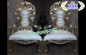 Chaises de mariage Royal avec capuche, ensemble de chaises de mariée anglaise, nouvelle collection - Product Image 4