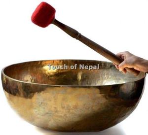 Cuenco de meditación tibetana de sonido curativo, cuenco de canto tibetano de diámetro, nuevo - Product Image 1