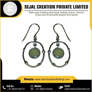 Pendiente de joyería de plata de ley 925 de alta calidad al por mayor - Product Image 3
