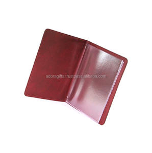 ที่ใส่เมนูที่ดีที่สุดออกแบบปกเมนูหนังพร้อมปลอกพลาสติกด้านใน - Product Image 1