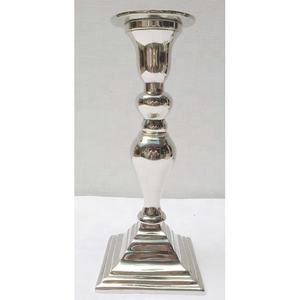 European Style Silver Finished Metal Fresh <b>Candle</b> <b>Stick</b> Holders Customizable for Wedding Home/Holiday Decorative Lanterns <b>Candle</b> - Product Image 2