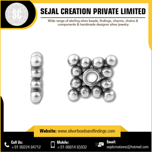 ลูกปัดโลหะเงิน | เงินสเตอร์ลิง - Product Image 4