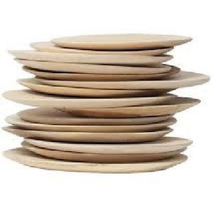 Plateau de planche à découper en bois, rustique simple pour la cuisine - Product Image 1