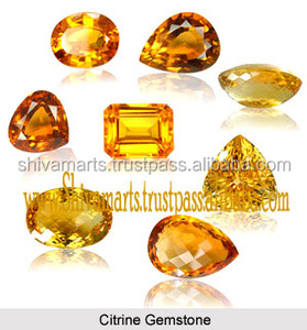 Haute qualité Fine mode bijoux en argent véritable Citrine facettes coupe pierre précieuse lâche jaune ovale étoile pierres précieuses 20mm hauteur 9mm taille - Product Image 3