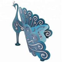Banc de jardin en métal en forme de papillon, sculpture en fer pour l'extérieur, à vendre