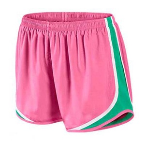 Latest Ladies Sports <b>Shorts</b> Micro Polyester <b>Gym</b> <b>Shorts</b> for <b>Girls</b> Casual Breathable Anti-Wrinkle Elastic Waist Closure Knitted - Product Image 2