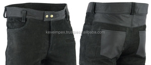 Premium Quality New Style Genuine <b>Black</b> Cow Hide Leather Men's Hunting Pants Anti-UV Flame-Retardant <b>Plus</b> <b>Size</b> Breathable Keven - Product Image 4