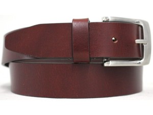 Ceinture en cuir véritable pour hommes avec boucle mate simple Style élégant Utilisation quotidienne Parfaite pour les vêtements décontractés ou de bureau - Product Image 6