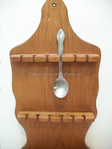 100% Natural Bamboo Wood <b>Utensil</b> 5 Set <b>Kitchen</b> Spoon <b>Holder</b> - Product Image 6