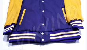 Veste Letterman Veste de baseball brodée en chenille personnalisée de qualité supérieure Veste universitaire unisexe Vente en gros - Product Image 3