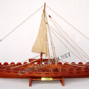เรือไม้จำลอง OSEBERG VIKINGG ของตกแต่งงานฝีมือ ของขวัญแปลกใหม่ - Product Image 1