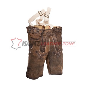 Hombre Casual Alemán Bávaro Oktoberfest Trachten Lederhosen Tallas Grandes con Estilo Bordado - Product Image 1
