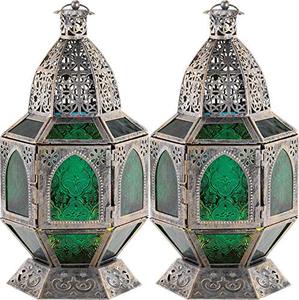 Bougeoir en lavabo Style marocain, lanterne de bougie, pièces de centre de table de mariage, lanterne de luxe suspendue - Product Image 2